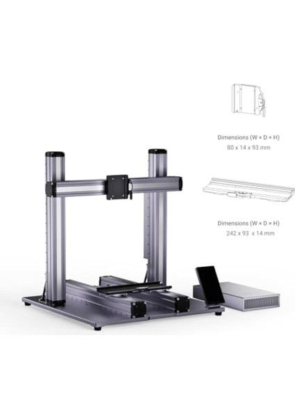2.0 A350 3D Yazıcı Için Hızlı Değiştirme Kiti