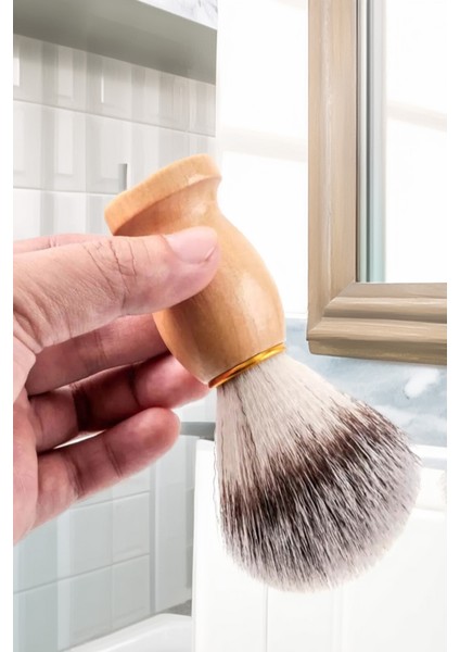Shave Q5 Manuel Tıraş Makinesi + F7 Fırça + Kase + 10 Adet Platinum Yaprak Jilet