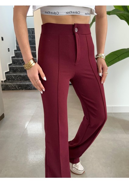 Çimalı Palazzo Pantolon, 4 Mevsim, En Boy Likralı, Favori Pantolon, Iş Pantolonu fiyatları