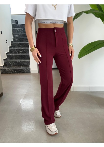 Çimalı Palazzo Pantolon, 4 Mevsim, En Boy Likralı, Favori Pantolon, Iş Pantolonu modelleri