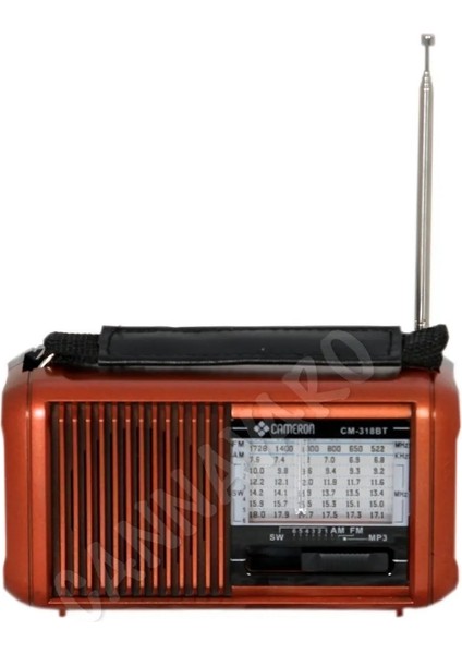 Cameron Cm-318 Bt Solar(Enerjili) Fenerli Şarjlı Pilli, Usb Ve Tf Card Okuyuculu, 3 Band, Mp3çalar fiyatları