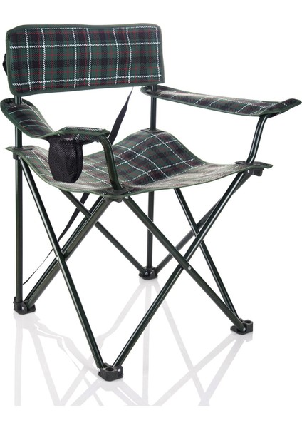 150 kg Taşıma Kapasiteli Jumbo Boy Xl Kamp Sandalyesi, Yeşil (2 Yıl Garanti)