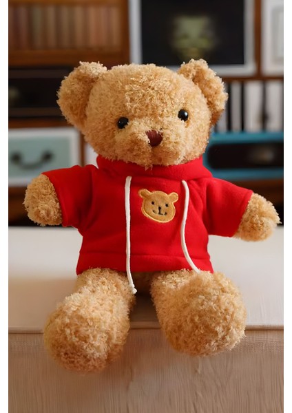 30 cm Kahverengi Hediye Peluş Oyuncak Ayıcık Ayi-06