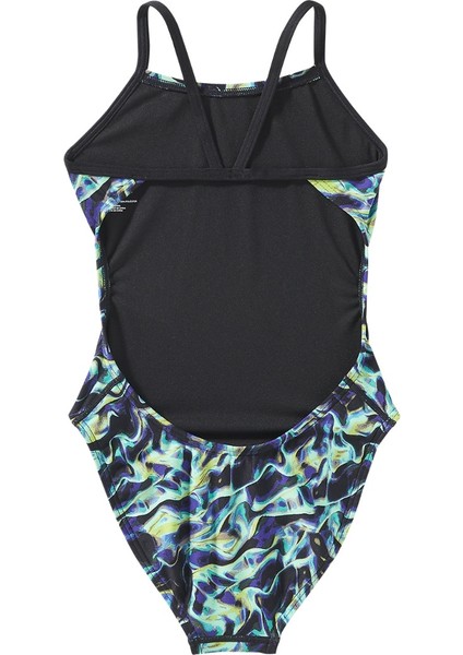 Durafast Elite® Cf Kız Çocuk Mayosu - Energia (Yeşil)