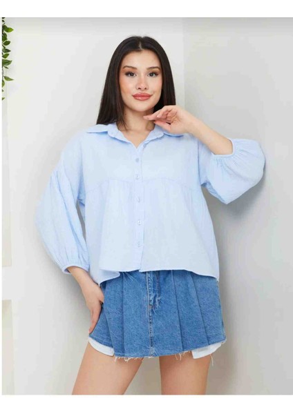 Kadın Müslin Gömlek