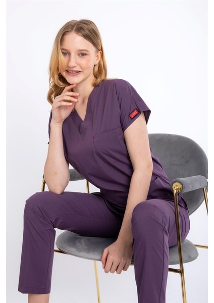 Soft Mürdüm U-flex Likralı Cerrahi Takım