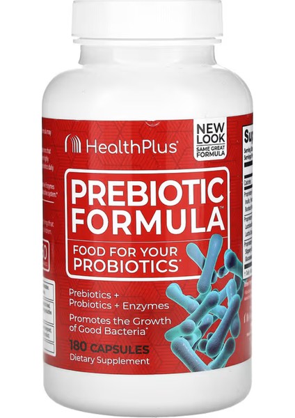 Prebiotic Formula 500 mg 180 Capsules