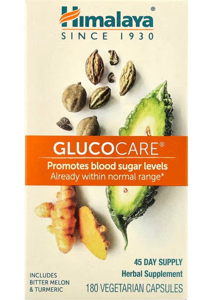 Glucocare 180 Vegetarian Capsules