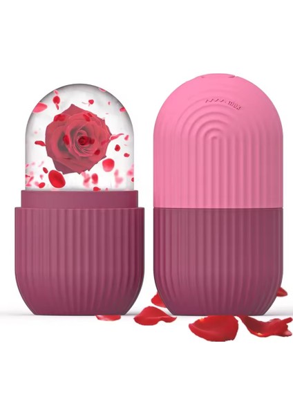Silikon Buz Küpü Kalıbı Mor-Pembe fiyatları