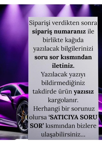 Bmw Pembe Araba Kişiye Özel Davetiye Özel Tasarım 1 Adet 10X15 modelleri