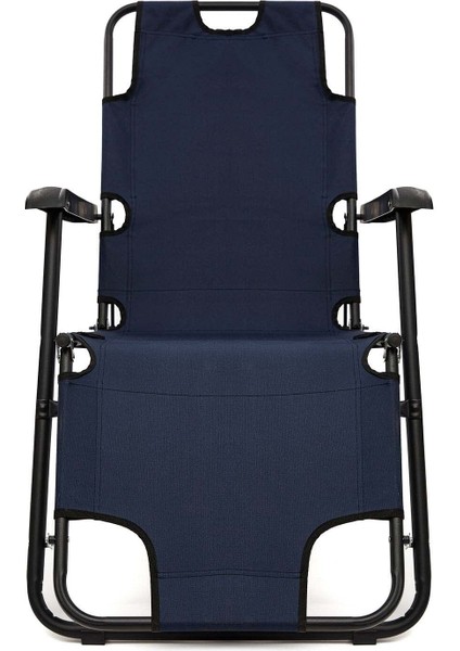 Katlanır Şezlong Ve Kamp Sandalyesi (2'Si 1 Arada)