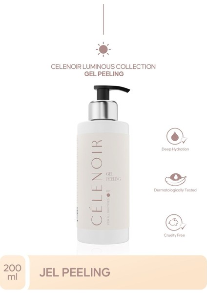 Luminous Gel Peeling – Anında Etkili Peeling Jeli 200ML