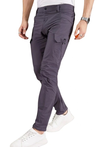 Likralı Yazlık Çok Cepli Unisex Kadın Erkek Taktik Pantolon