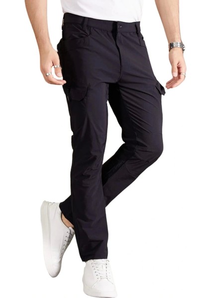 Likralı Yazlık Çok Cepli Unisex Kadın Erkek Taktik Pantolon