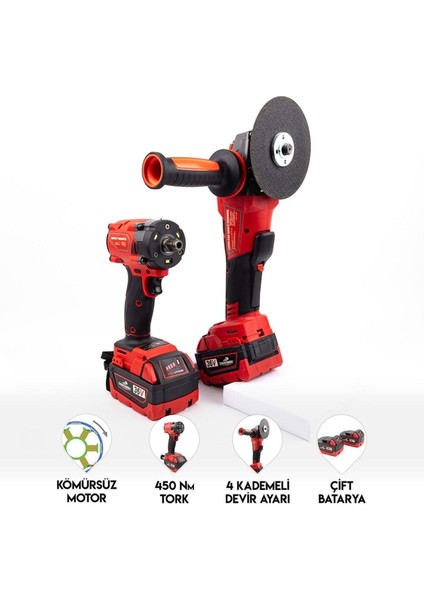 Ikili Set MW450R (Ş.spral+S.sıkma)