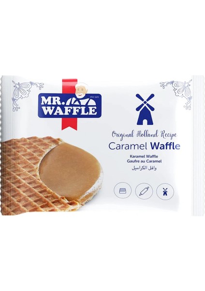 Mr.waffle Caramel Waffle 26 gr 18 Li Kutu x 2 Adet (Toplam 36 Adet)