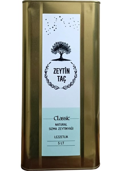 Classic - Olgun Hasat Natürel Sızma Zeytinyağı 5 lt | Yeni Sezon