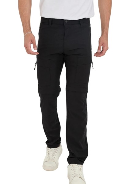 Yazlık Likralı Outdoor Şorta Dönüşen Unisex Erkek Kadın Dönüştürülebilir Taktik Pantolon