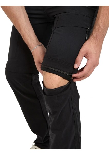 Yazlık Likralı Outdoor Şorta Dönüşen Unisex Erkek Kadın Dönüştürülebilir Taktik Pantolon