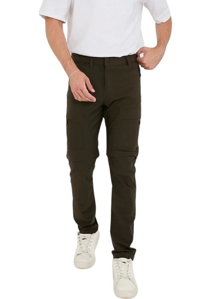 Yazlık Likralı Outdoor Şorta Dönüşen Unisex Erkek Kadın Dönüştürülebilir Taktik Pantolon