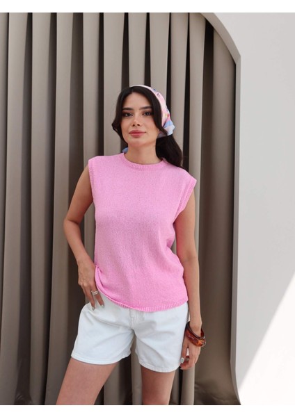 Pembe Merserize Süveter fiyatları