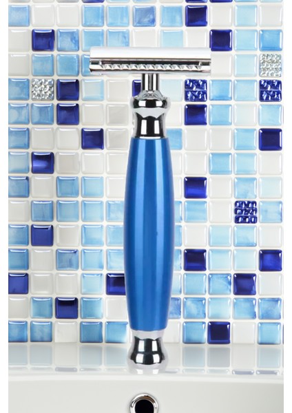 Shave Q5 Manuel Tıraş Makinesi + F9 Fırça + Kase + 5 Adet Platinum Yaprak Jilet