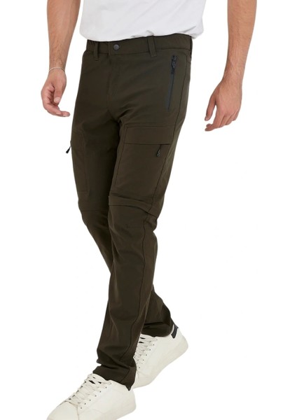Yazlık Likralı Outdoor Şorta Dönüşen Unisex Erkek Kadın Dönüştürülebilir Taktik Pantolon
