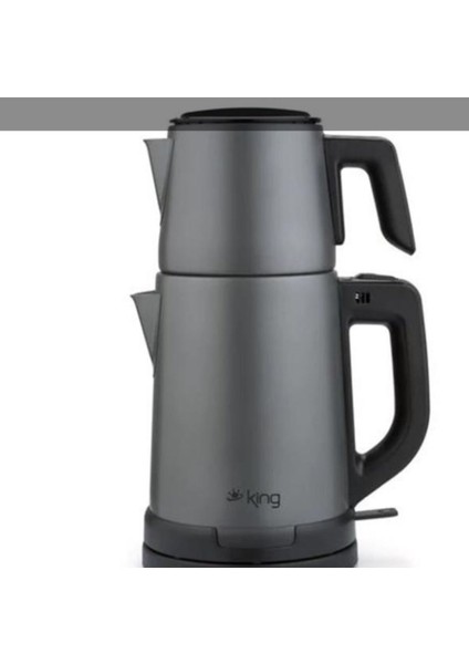 Adaland King KCM332 Tea Pro Inox Çay Makinesi Antrasit