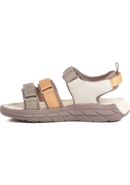Krem-Kahve Hafif Erkek Çocuk Sandalet 1947 F fiyatları