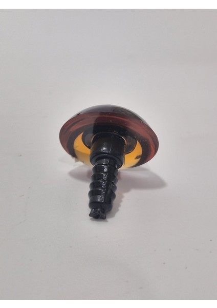 Amigurumi Peluş Oyuncak Vidalı Göz 18MM Sarı Siyah (10 Adet) fırsatları