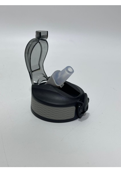 Otomatik Pipetli Su Matarası Yedek Kapağı 65MM Gri