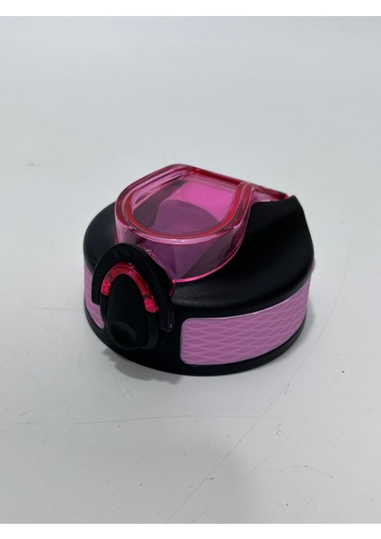 Otomatik Pipetli Su Matarası Yedek Kapağı 65MM Pembe