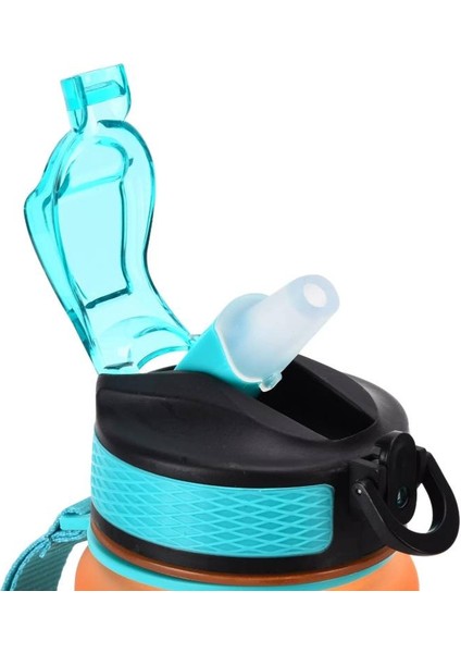 Otomatik Pipetli Su Matarası Yedek Kapağı 65MM Mavi