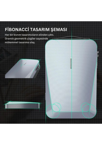The Ratio Arc Eva Sırt Çantası Tsa Kilidi Usb Şarj Portu