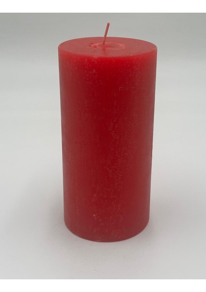 Respira Design Co 7*15 Kırmızı Silindir Mum modelleri