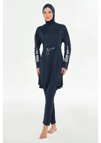 Likralı Mayo Kumaş Kadın Tesettür Mayo 253132 indirimleri