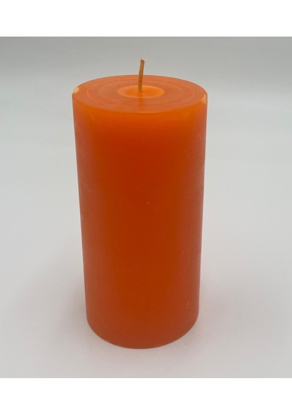 Respira Design Co 7*15 Turuncu Silindir Mum fırsatları