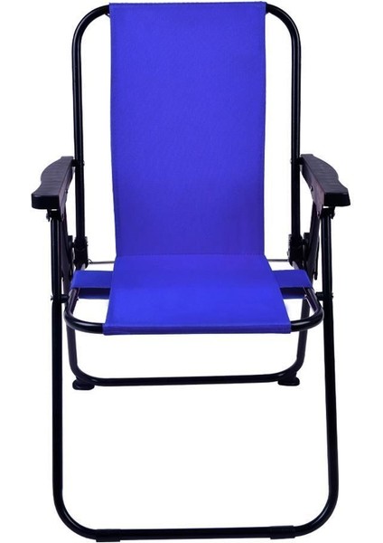 2-6 Yaş Lüx Çocuk Piknik Sandalyesi-Mini Kamp Sandalyesi-Mavi
