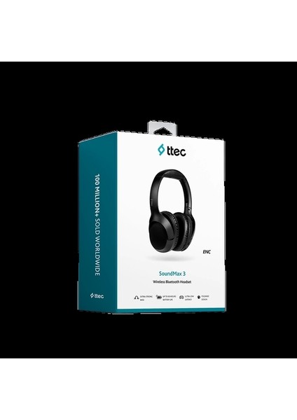 2KM150S Soundmax 3 Kulaküstü Kablosuz Bluetooth Kulaklık
