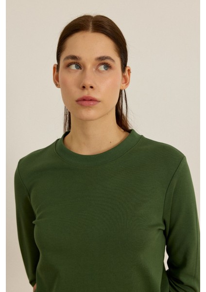 Yakası Ribana Detaylı Pamuklu T–shirt fiyatları
