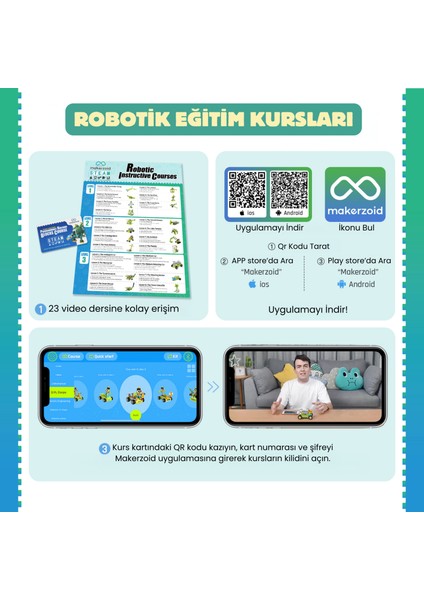 Robot Master Standard 370 Parça 100+ Model Robot Kodlama Seti 6+ Yaş
