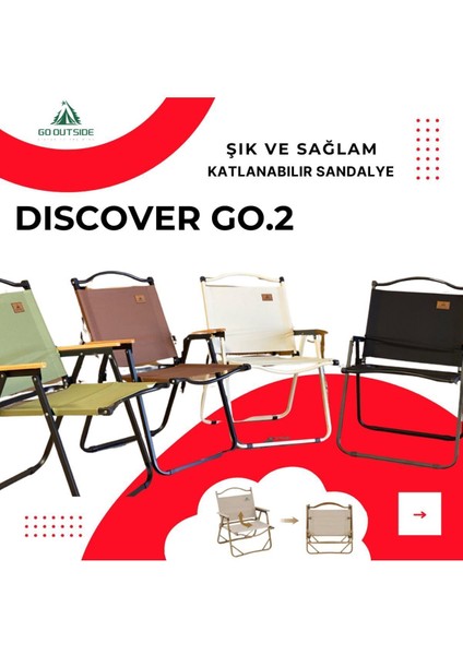 Discover Go.2 - (L) Katlanabilir Sandalye