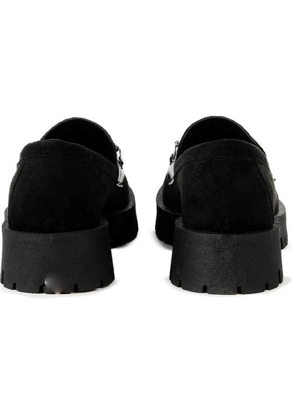 Brenda Bej Leopar Desenli Loafer