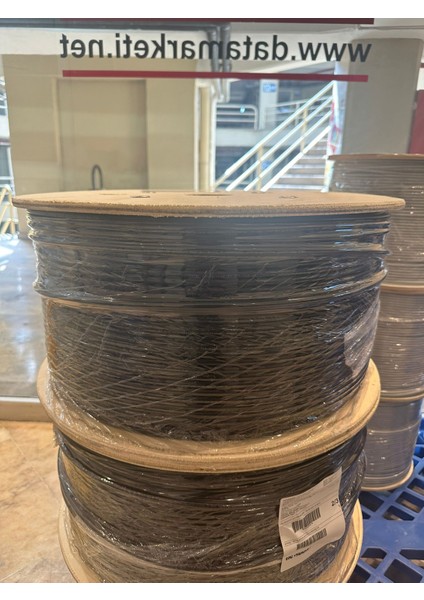 Cat 6 U-Utp 23 Awg Outdoor Pe Kablo 500 Metre Siyah