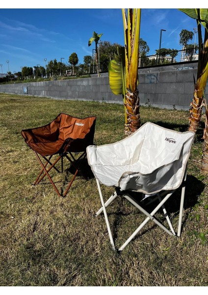 Hispeed Katlanır Balkon Teras Kamp Sandalyesi Kahverengi Taşıma Çantalı modelleri