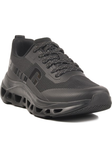 Siyah Fileli Erkek Spor Ayakkabı Malavi M