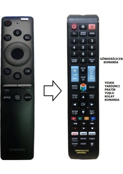 Samsung 65Q80T 4K Smart QLED Tv ( Yedek Kumandası )