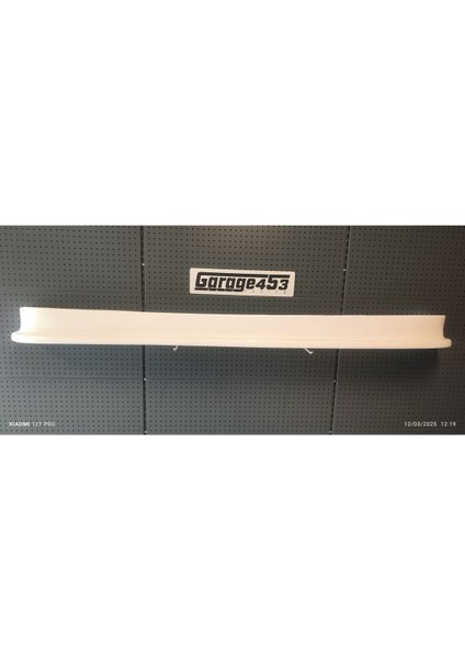 Isuzu Npr 3D Long Ön Karlık Ek Beyaz Dar Model GARAGE453
