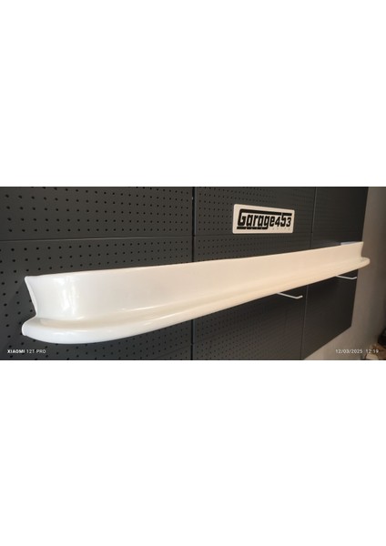 Isuzu Npr 3D Long Ön Karlık Ek Beyaz Dar Model GARAGE453