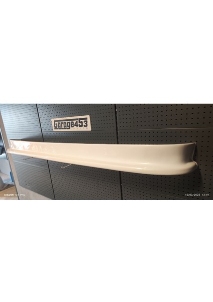 Isuzu Npr 3D Long Ön Karlık Ek Beyaz Dar Model GARAGE453